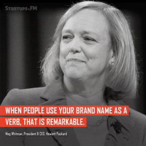Meg Whitman - President and COO of Hewlett Packard has our # ...