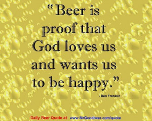 Quotes A Day- Beer Quote