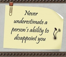 Disappoint Quotes