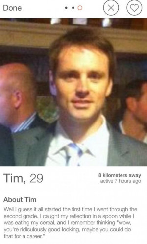 18 Of The Weirdest Tinder Profiles Ever. Swipe Left!