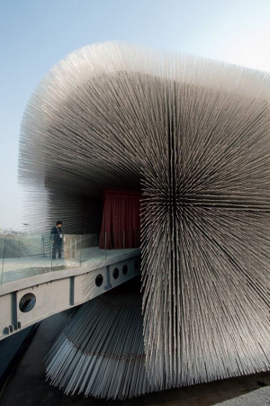 Seed Cathedral by Thomas Heatherwick.