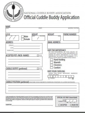 CUDDLE BUDDY APPLICATION :~