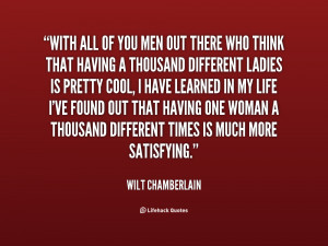 Wilt Chamberlain Quotes
