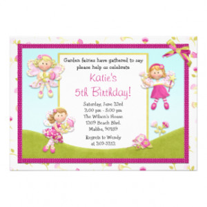 Pixie Fairy Birthday Party