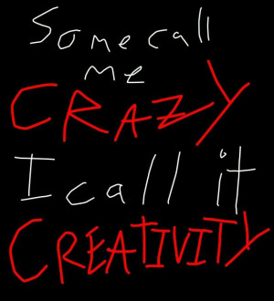 Crazy imagination creative