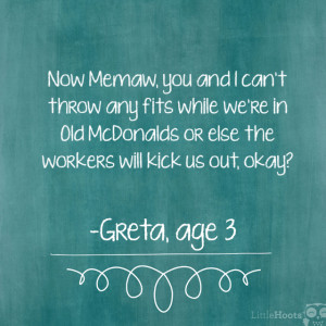 20 Hilarious Quotes From A Precocious Little Girl Named Greta