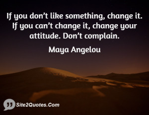 Attitude Quotes - Marguerite Annie Johnson