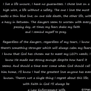 Law Enforcement Officers Wife (LEOW)