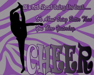 Cheer quote Print Print can be personalized by PurposelyDesigned, $20 ...