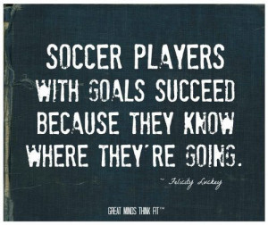 Posts related to Motivational Soccer Quotes For Girls