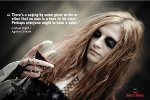 gothic quote agatha christie