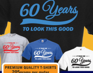 ... Birthday Vintage T-shirt, funny 60th Birthday Present Gift idea 1954