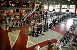 University-of-Alabama-Athletics-new-weight-room.-Racks-on-Racks-on ...