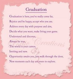 daughters religious graduation poems more graduation quotes quotes ...