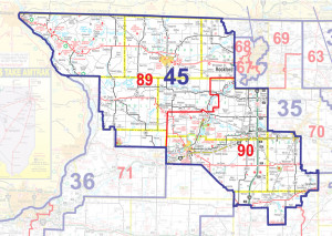 Illinois State Senate District Map