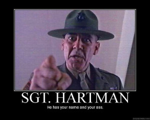 Drill Instructor Hartman