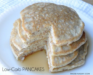 Low Carb Pancakes with Almond Meal Flour