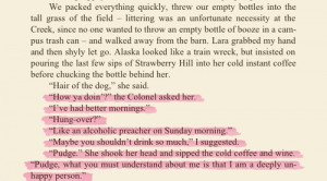 ... quote alaska beautiful drinking unhappy john green looking for alaska