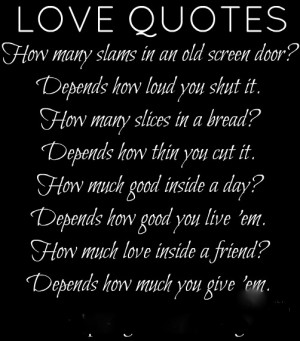 Inspirational Quotes About Love & Friendship For Lover