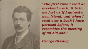 George gissing famous quotes 5