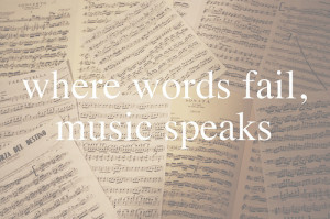 music, quote, text, typography, word