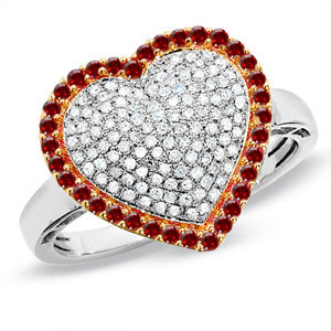 Diamond Heart Ring | Diamond Jewellery Collection | Marriage Proposal ...
