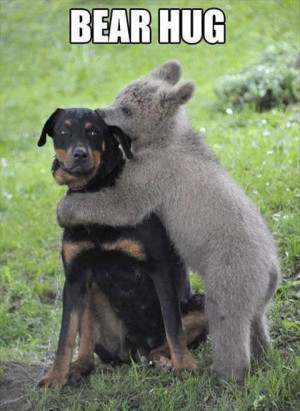 Bear hug:)