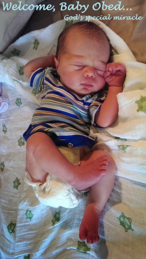 Homespun Devotions - Baby Obed...An Exceptional Miracle