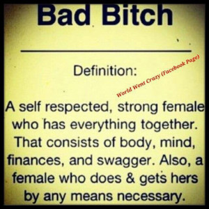 Bad Bitch Quotes About Sayings