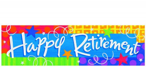 Happy Retirement Banner Template