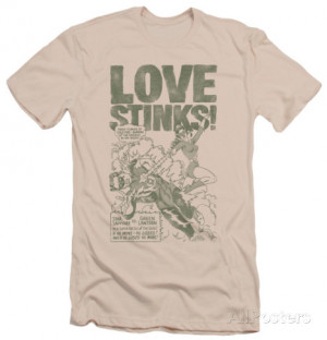 Green Lantern - Love Stinks (slim fit) T-Shirt