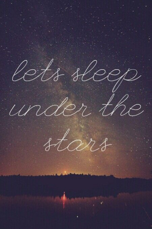 Sleeping Under the Stars*~* Eternal Sleep Over!
