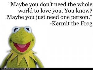 Kermit the Frog on Love
