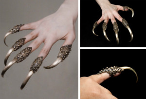 Predatornail Rings By Gilding Primal Instinct Available Here For $70 ...