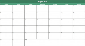 You can download August 2015 Calendar Page by 365 Happy Quotes in your ...