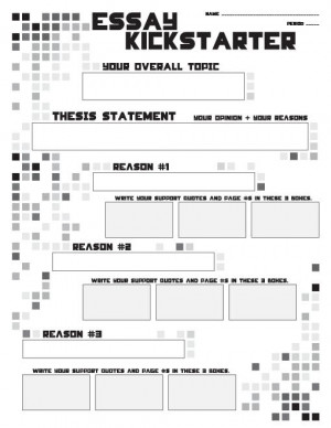 ... Outline Writing Kickstarter – Thesis Statements, Topics, Quotes