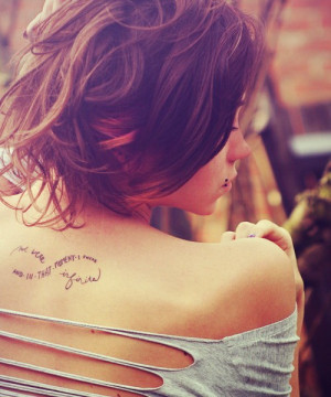 ... latest upper back short tattoos quotes tattoos download upper back