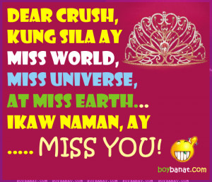 Tagalog Crush Quotes and Pinoy Crush Kita Quotes