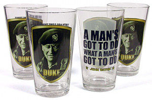 The Green Berets Glasses Set