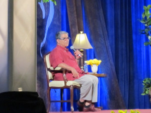 Deepak Chopra during his lecture for Journey Into Healing Retreat 2012