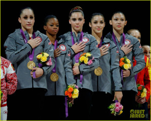 Women's Gymnastics Team Wins Gold Medal!