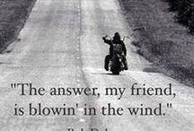 The Wind Moves Us / Four wheels move the body, two wheels move the ...