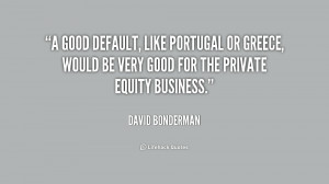 Quotes by David Bonderman