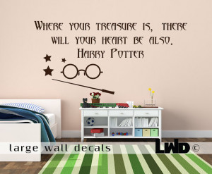 Harry Potter - Quote Wall Decal - Children Room Decor