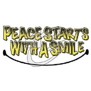 Peace Starts With A Smile - Sayings and Quotes T Shirts & Apparel ...