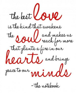 Love Quote from The Notebook