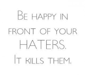 Hater Quotes And Sayings For Facebook Facebook quote... hater