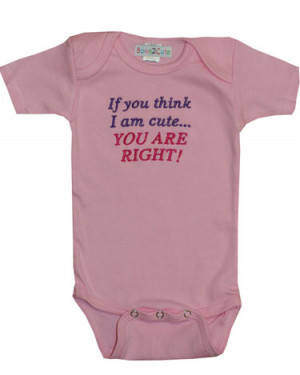 Cute Baby Clothes With Sayings