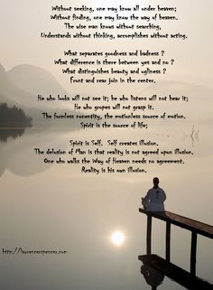 Lao Tzu, is that you?!?