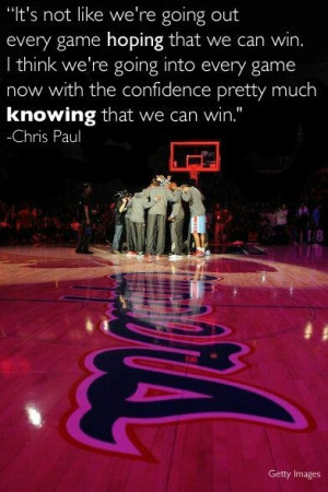 Chris Pauls quote.